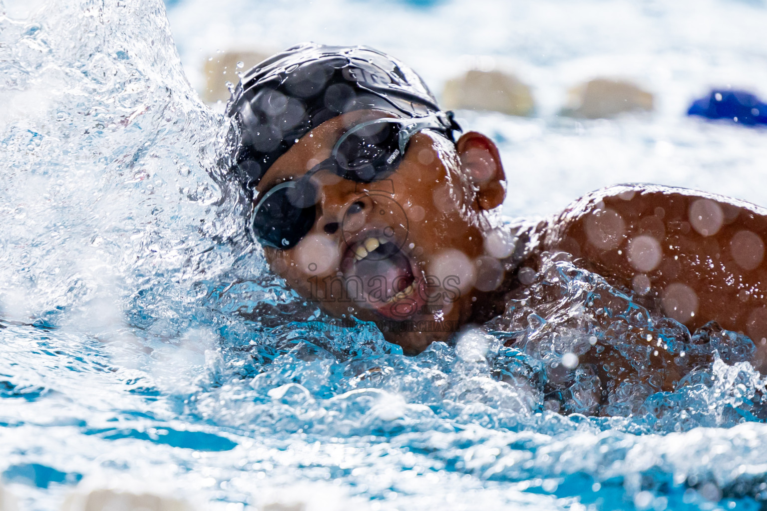 Day 3 of 20th BMLInter-school Swimming Competition 2024 held in Hulhumale', Maldives on Monday, 14th October 2024. Photos: Nausham Waheed / images.mv