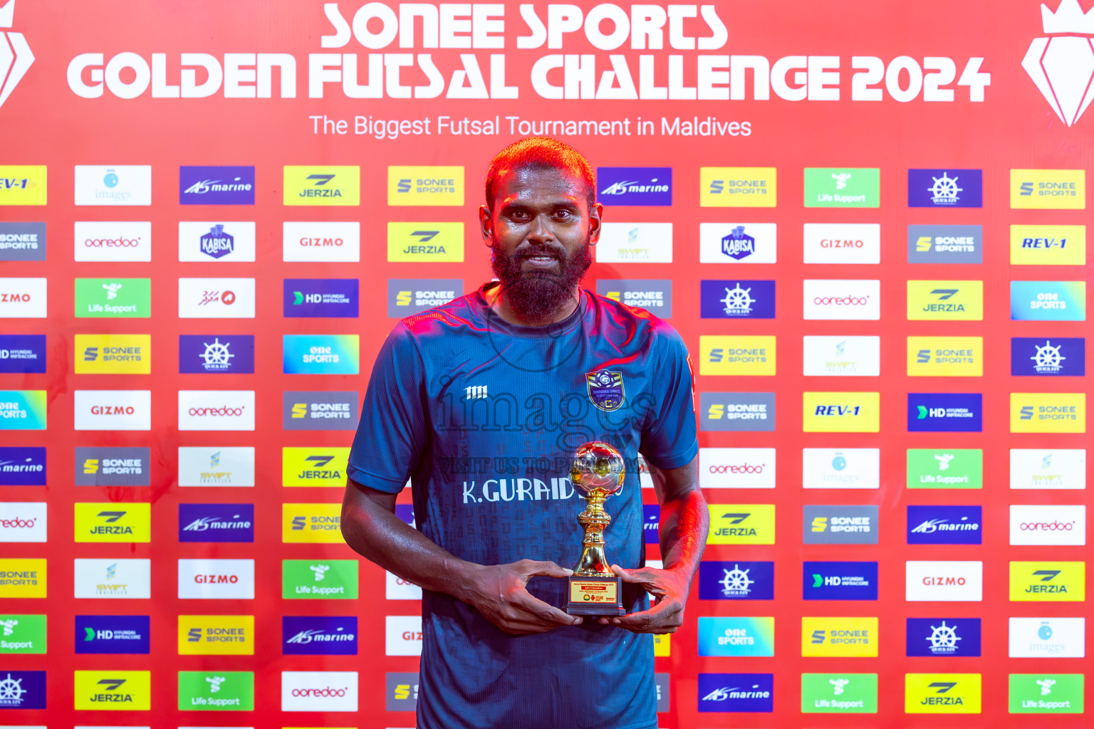 K Gulhi VS K Guraidhoo in Day 25 of Golden Futsal Challenge 2024 was held on Thursday , 8th February 2024 in Hulhumale', Maldives
Photos: Ismail Thoriq / images.mv