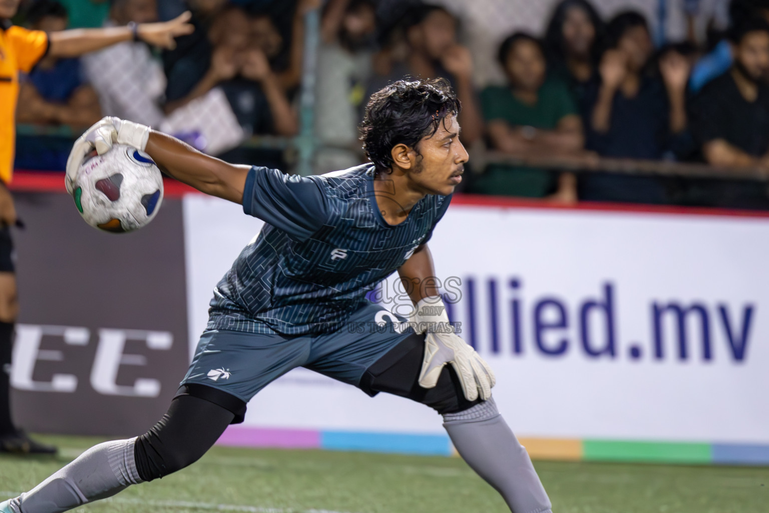 HDC vs MACL in Round of 16 of Club Maldives Cup 2024 held in Rehendi Futsal Ground, Hulhumale', Maldives on Monday, 7th October 2024. Photos: Ismail Thoriq / images.mv