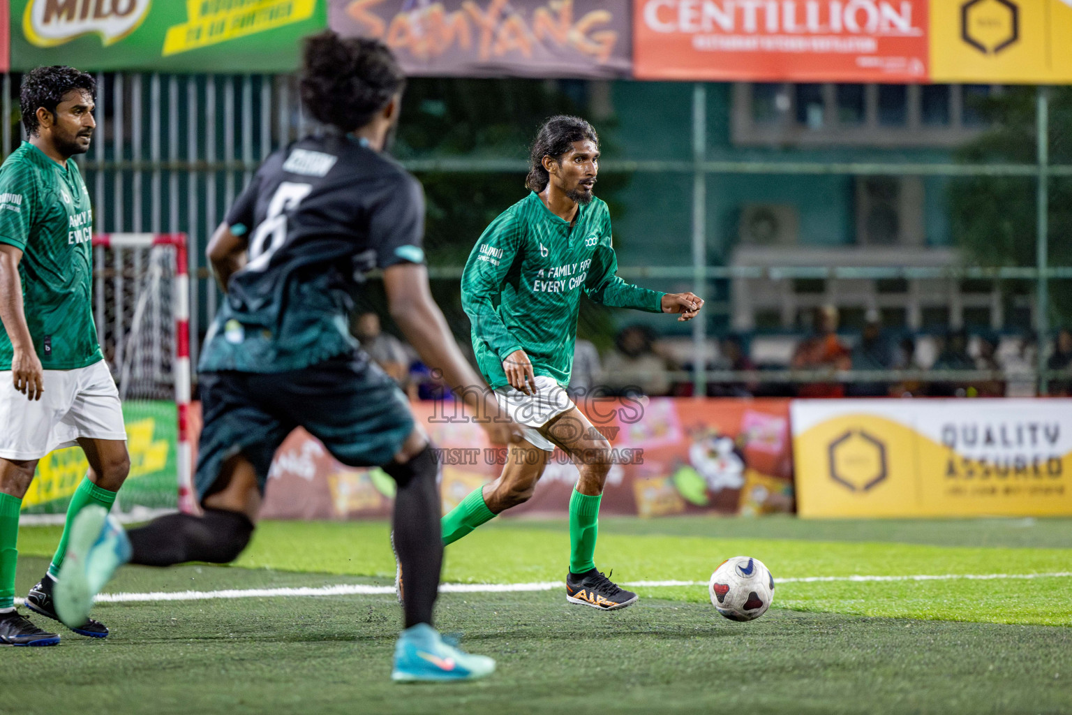 SDFC VS TEAM BADHAHI in Club Maldives Classic 2024 held in Rehendi Futsal Ground, Hulhumale', Maldives on Monday, 9th September 2024. Photos: Nausham Waheed / images.mv