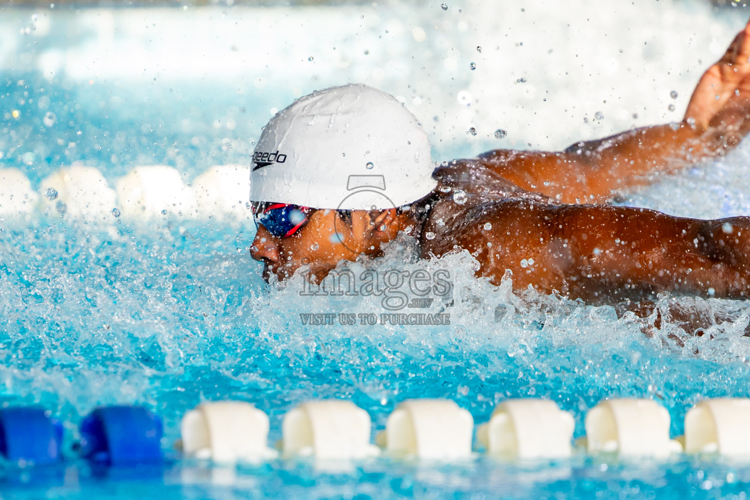 Day 6 of 20th Inter-school Swimming Competition 2024 held in Hulhumale', Maldives on Thursday, 17th October 2024. Photos: Nausham Waheed / images.mv