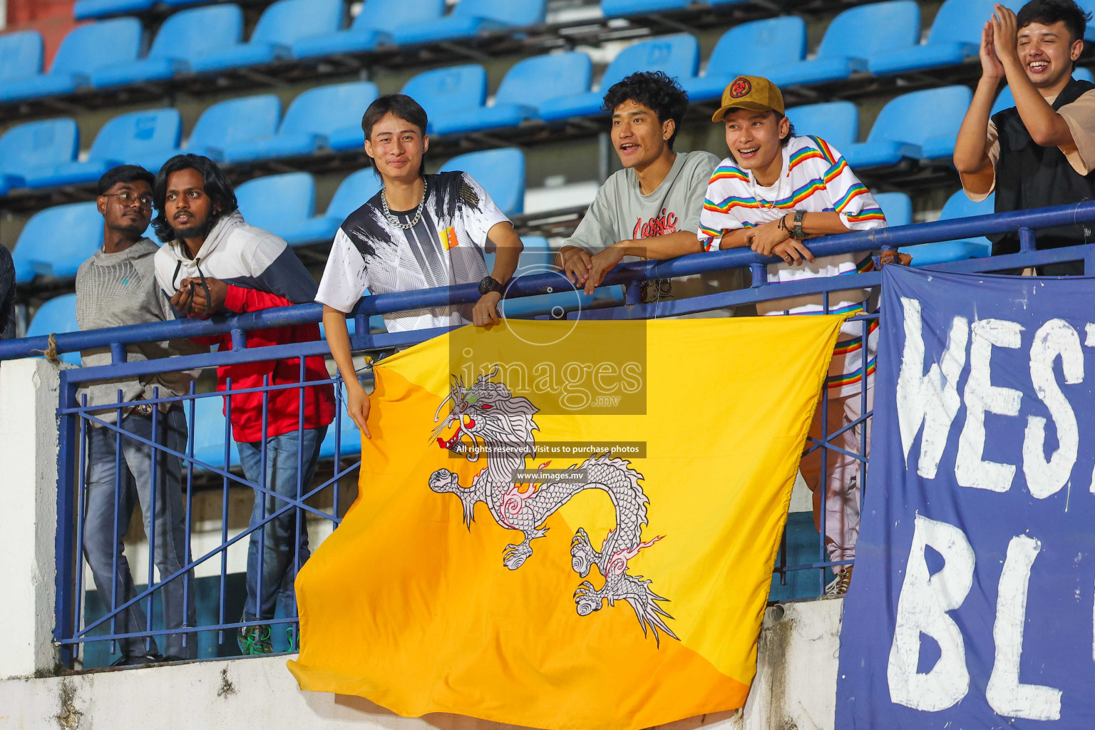 Bhutan vs Bangladesh in SAFF Championship 2023 held in Sree Kanteerava Stadium, Bengaluru, India, on Wednesday, 28th June 2023. Photos: Nausham Waheed / images.mv