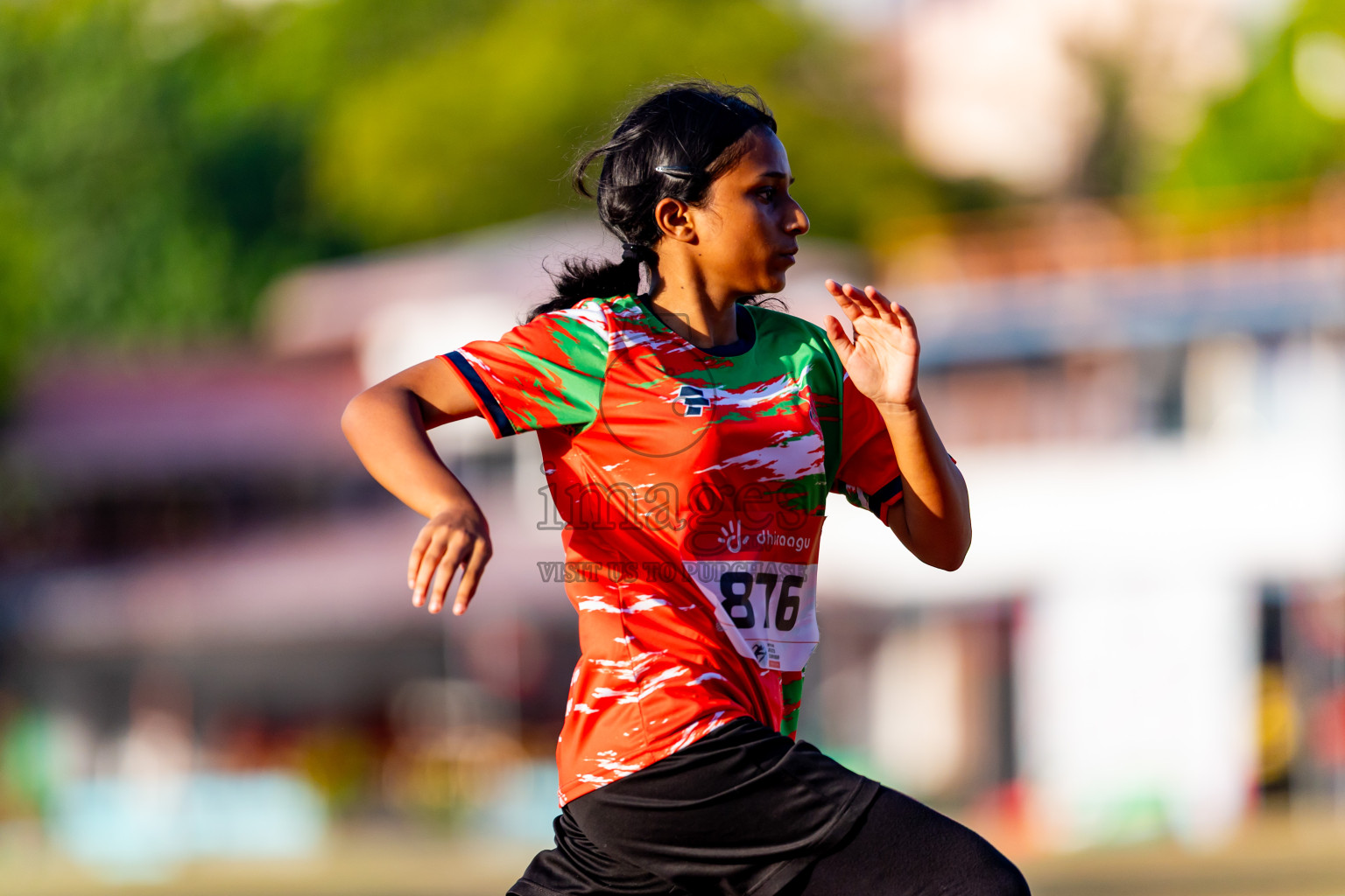 Day 1 of Inter-school Athletics Championship 2025 held in Ekuveni Synthetic Track, Male', Maldives on Monday, 06th October 2025. Photos by: Nausham Waheed / Images.mv