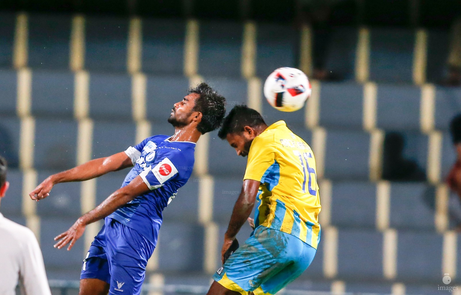 New Radiant SC vs Club Valencia in the Ooredoo Dhivehi Premier League second round in Male', Maldives, Sunday, August. 21 , 2016. (Images.mv Photo/ Hussain Sinan).
