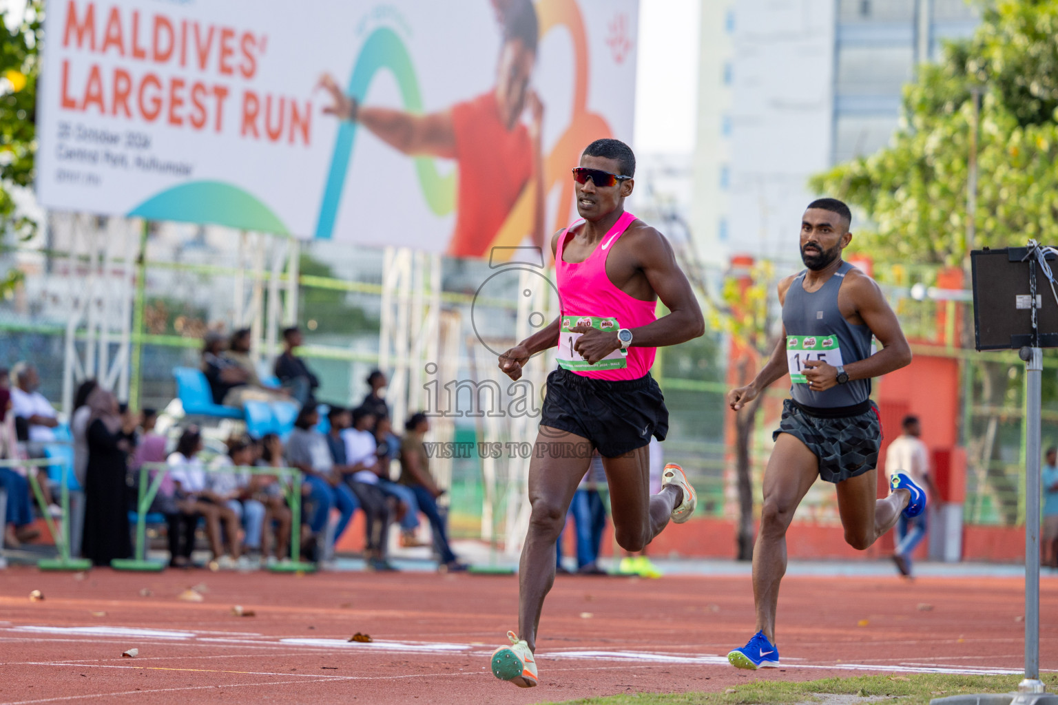 Day 2 of 33rd National Athletics Championship was held in Ekuveni Track at Male', Maldives on Friday, 6th September 2024.
Photos: Ismail Thoriq  / images.mv