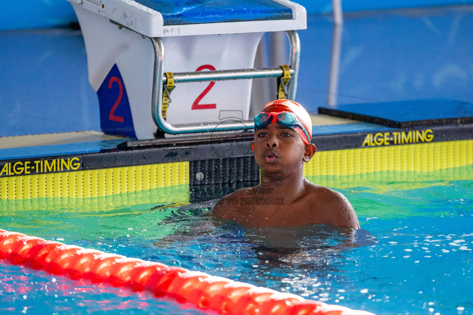 Day 4 of 20th Inter-school Swimming Competition 2024 held in Hulhumale', Maldives on Tuesday, 15th October 2024. Photos: Ismail Thoriq / images.mv