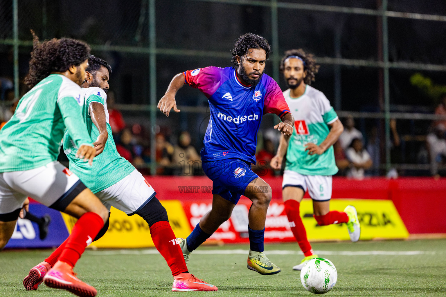 Day 4 of Office League 2025 was held on Friday, 19th April 2025 in Hulhumale', Maldives. Photos: Nausham Waheed / images.mv