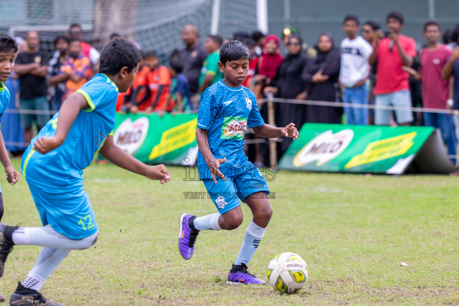 Day 2 of MILO Academy Championship 2024 - U12 was held at Henveiru Grounds in Male', Maldives on Friday, 5th July 2024. Photos: Mohamed Mahfooz Moosa / images.mv
