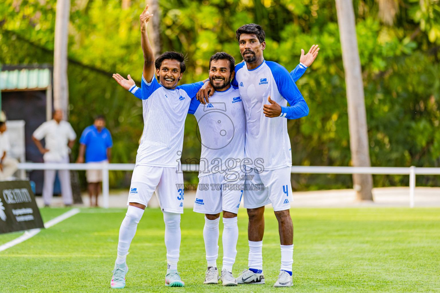 VARU vs SUMMER Island in Resort League 2025 (North Male Zone) day 7 was held on Tuesday, 9th September 2025 in One And Only Reethi Rah Maldives Resort, Photos: Areef Adam / images.mv