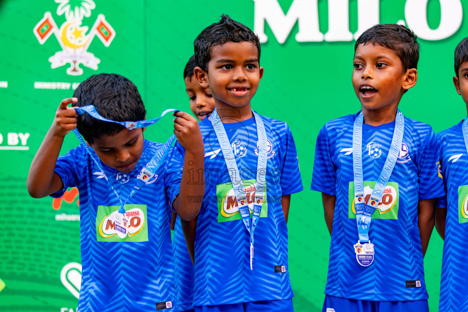 Day 2 of MILO Kids Football Fiesta was held at National Stadium in Male', Maldives on Saturday, 24th February 2024.