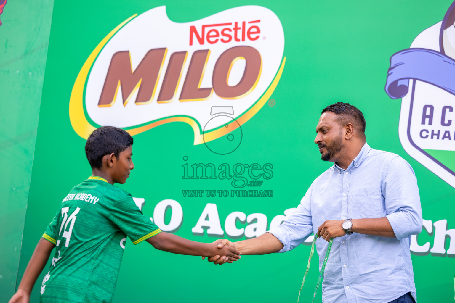Day 3 of MILO Academy Championship 2025 (U-12) was held at Henveiru Stadium in Male', Maldives on Saturday, 3rd May 2025. Photos: Ismail Thoriq / images.mv