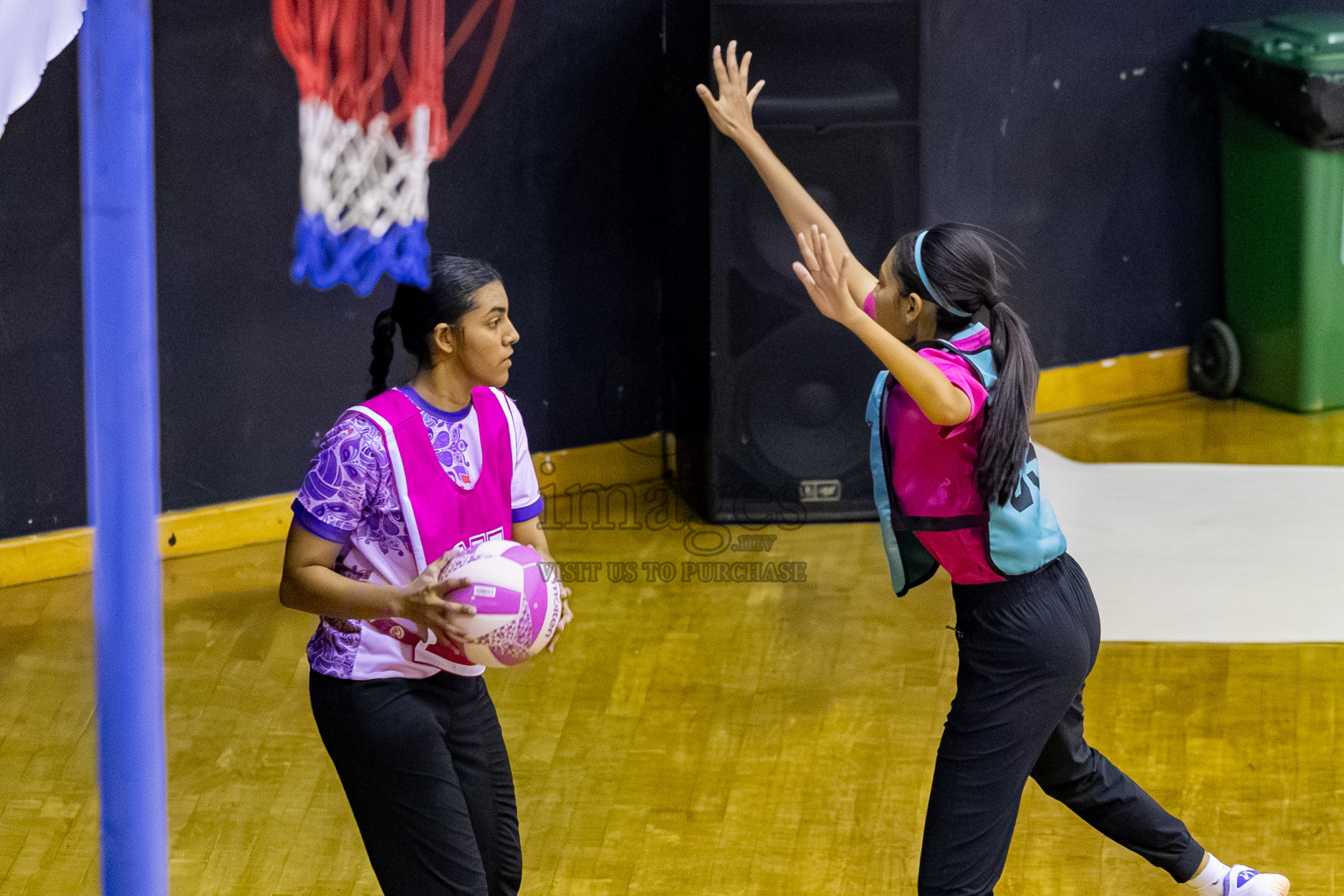 MV Netters vs N Sports A in Day 3 of 24th Milo Netball Association Championship held in Social Center at Male', Maldives on Wednesday, 3rd September 2025. Photos: Mohamed MahfoozMoosa / images.mv
