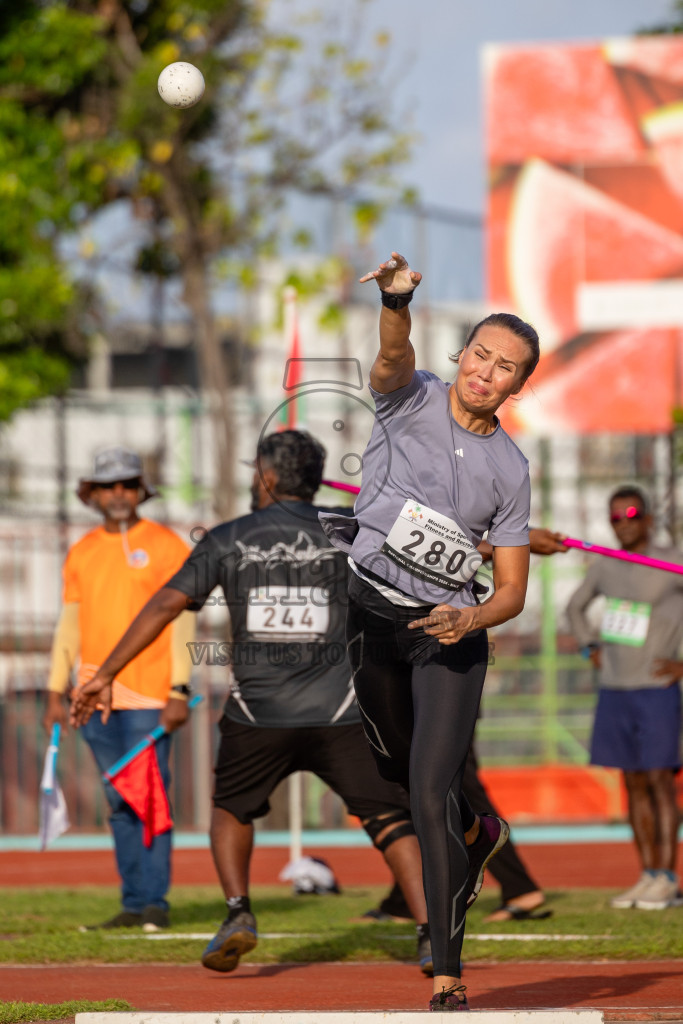 Day 2 of 33rd National Athletics Championship was held in Ekuveni Track at Male', Maldives on Friday, 6th September 2024. Photos: Shuu Abdul Sattar / images.mv