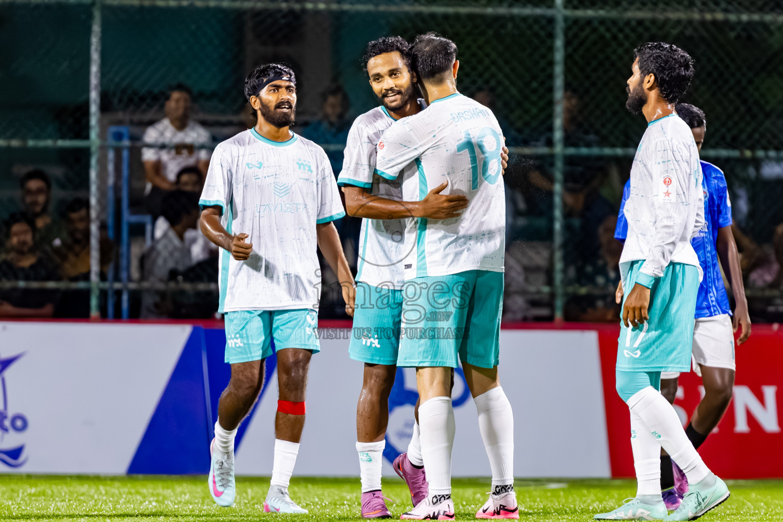 MPL vs Police Club in Day 6 of Club Maldives Cup 2025 was held in Rehendhi Futsal Ground, Hulhumale', Maldives on Saturday, 4th October 2025. Photos: Nausham Waheed / images.mv