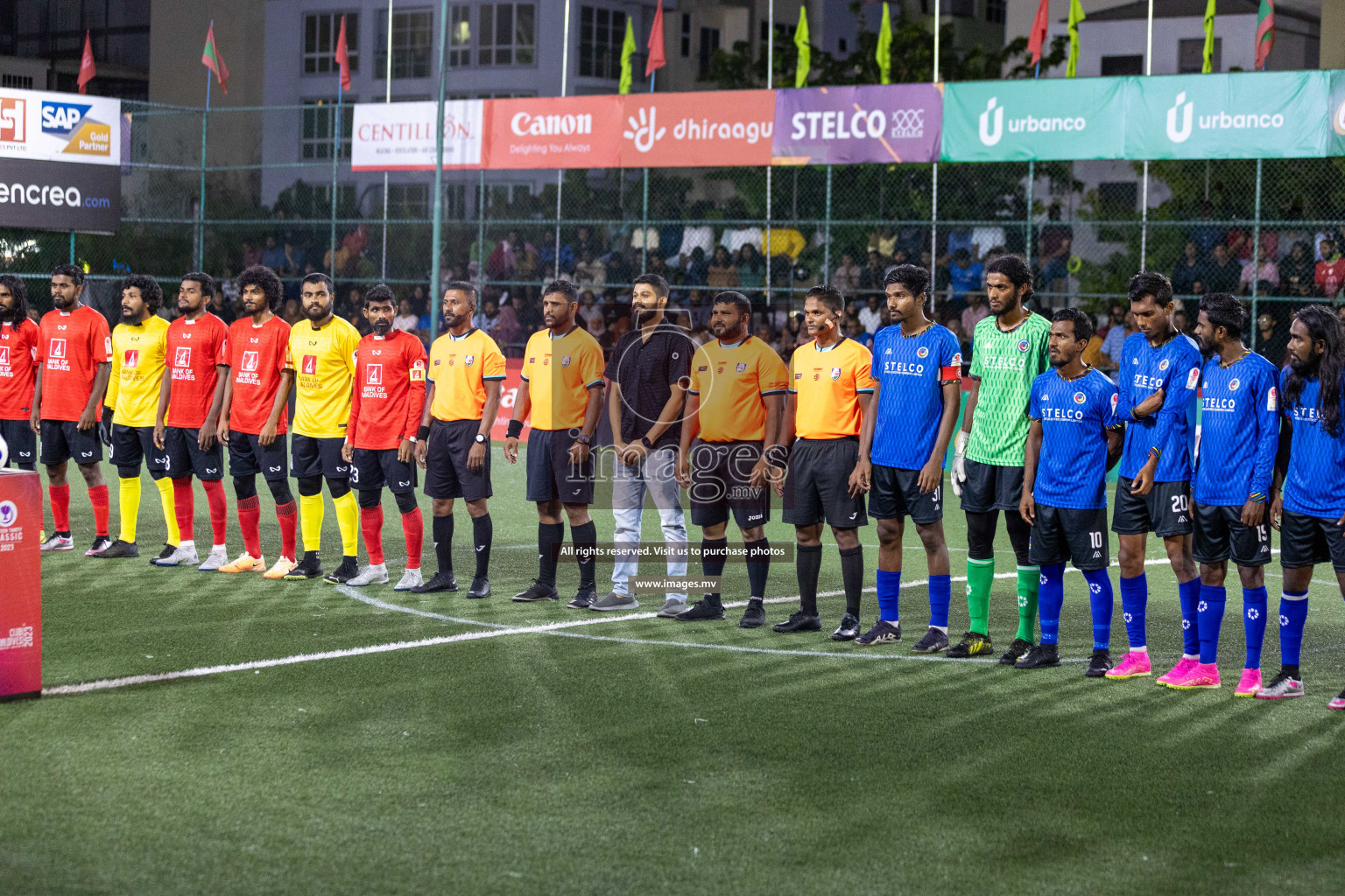 STELCO vs United BML in Quarter Final of Club Maldives Cup 2023 held in Hulhumale, Maldives, on Saturday, 12th August 2023Photos: Nausham Waheed