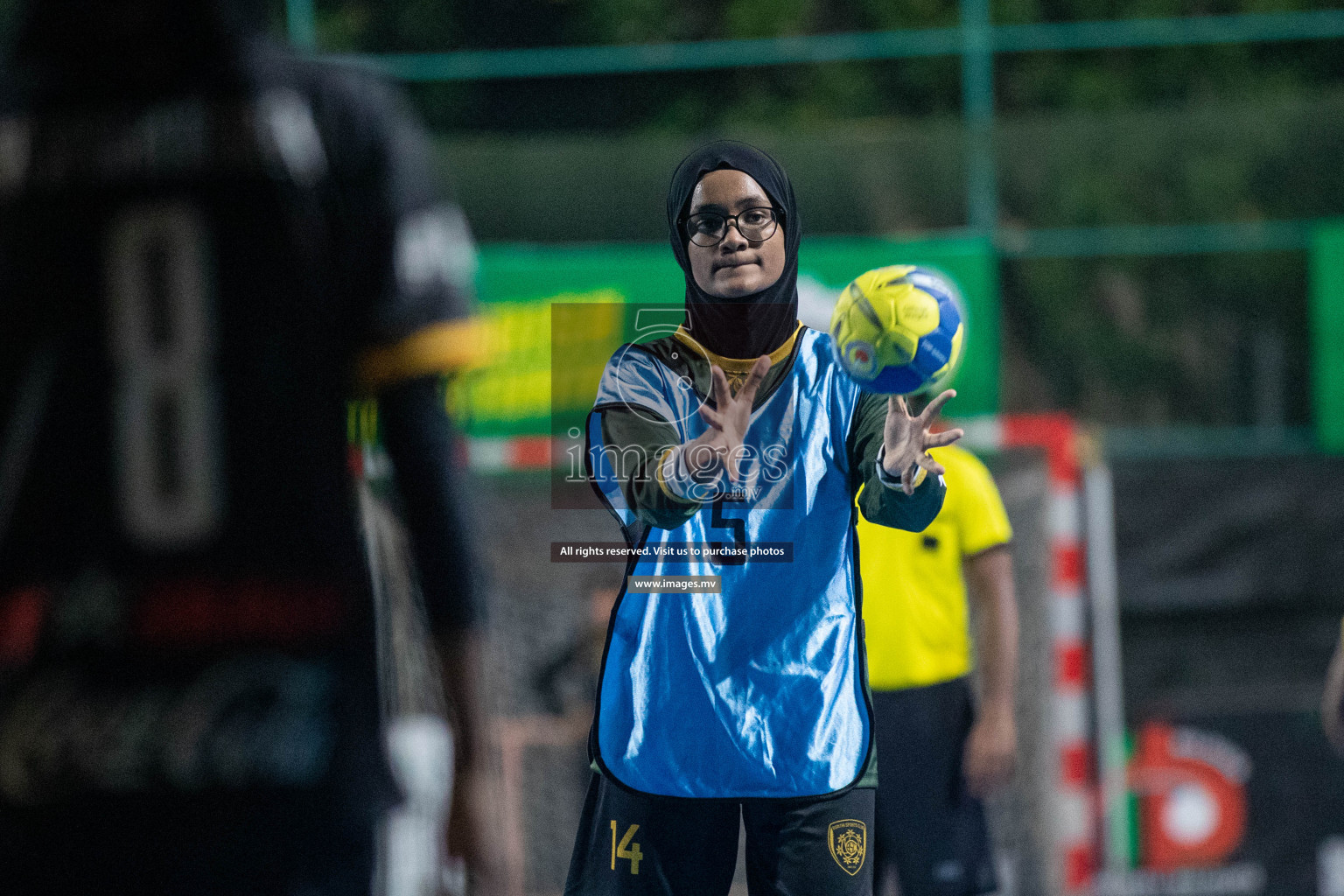 Day 3 of 6th MILO Handball Maldives Championship 2023, held in Handball ground, Male', Maldives on Friday, 22nd May 2023 Photos: Nausham Waheed/ Images.mv