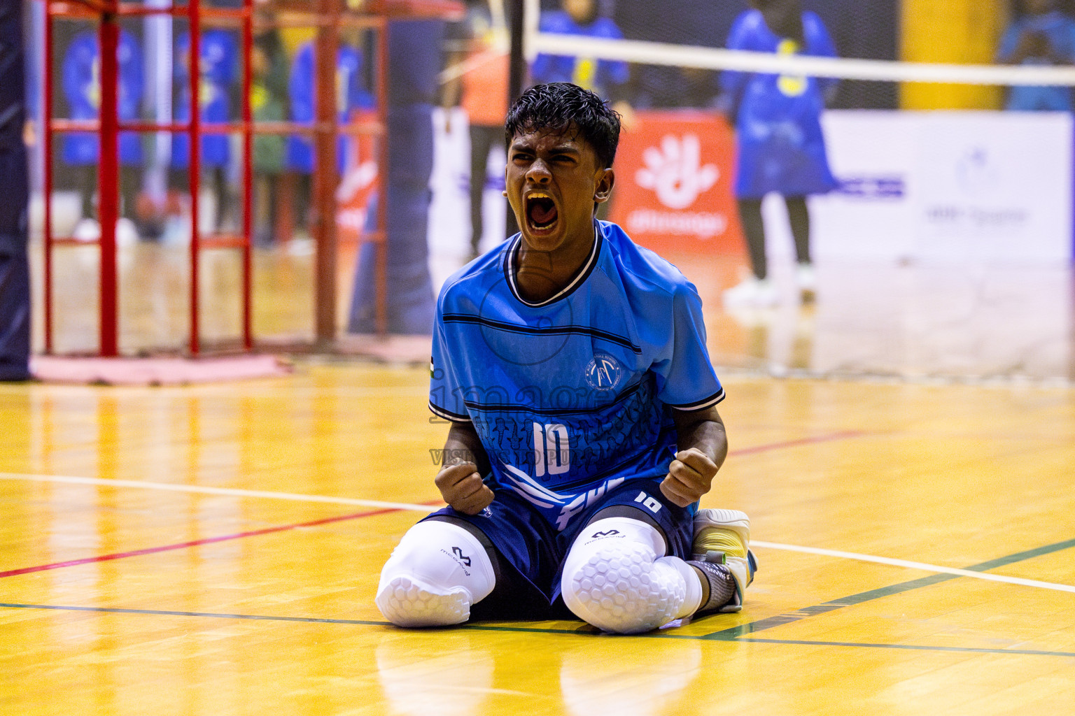 Finals of Interschool Volleyball Tournament 2024 was held in Social Center at Male', Maldives on Friday, 6th December 2024. Photos: Nausham Waheed / images.mv