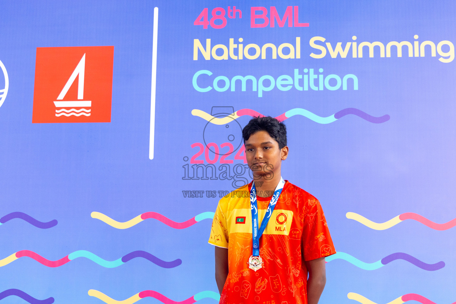 Day 7 of National Swimming Competition 2024 held in Hulhumale', Maldives on Thursday, 19th December 2024.
Photos: Ismail Thoriq / images.mv