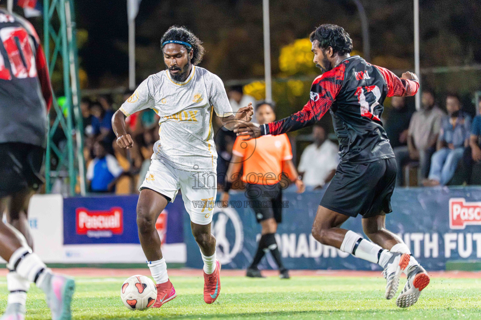 Lecrose VS BGSC in Day 4 - Fonadhoo Youth Futsal Challenge 2025 held in Fonadhoo Futsal Stadium, L. Fonadhoo, Maldives on Wednesday, 29th October 2025 Photos: Arif Rasheed / images.mv
