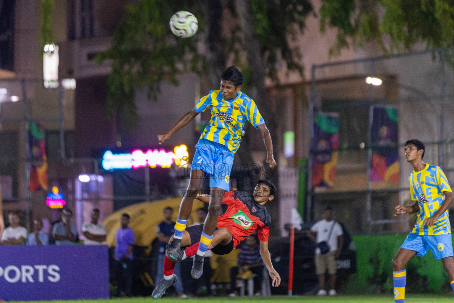 TC vs Valencia  (U14) in Day 5 of Dhivehi Youth League 2024 held at Henveiru Stadium on Friday 29th November 2024. Photos: Shuu Abdul Sattar/ Images.mv