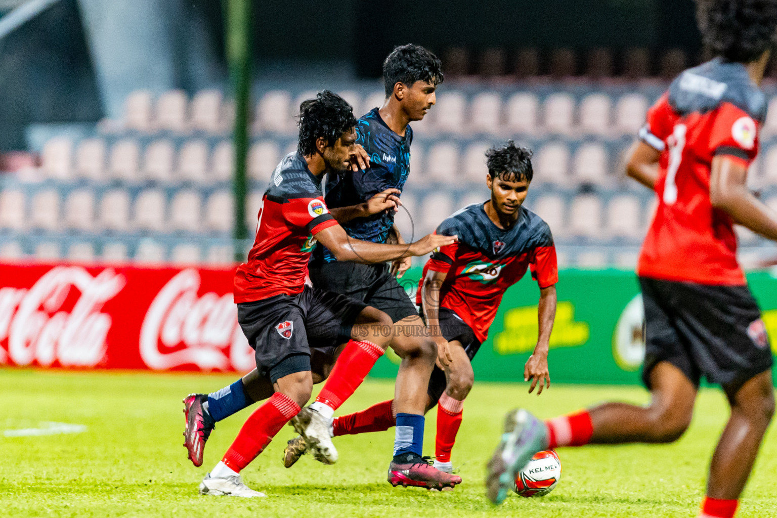 Super United Sports vs TC Sports Club in the Final of Under 19 Youth Championship 2024 was held at National Stadium in Male', Maldives on Monday, 1st July 2024. Photos: Nausham Waheed / images.mv