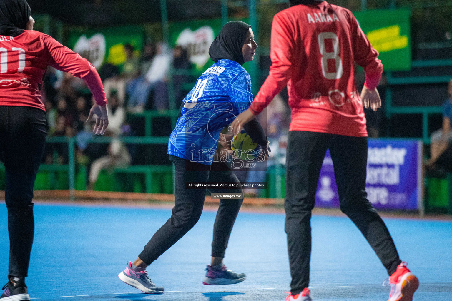 Day 2 of 6th MILO Handball Maldives Championship 2023, held in Handball ground, Male', Maldives on Friday, 21st May 2023 Photos: Nausham Waheed/ Images.mv