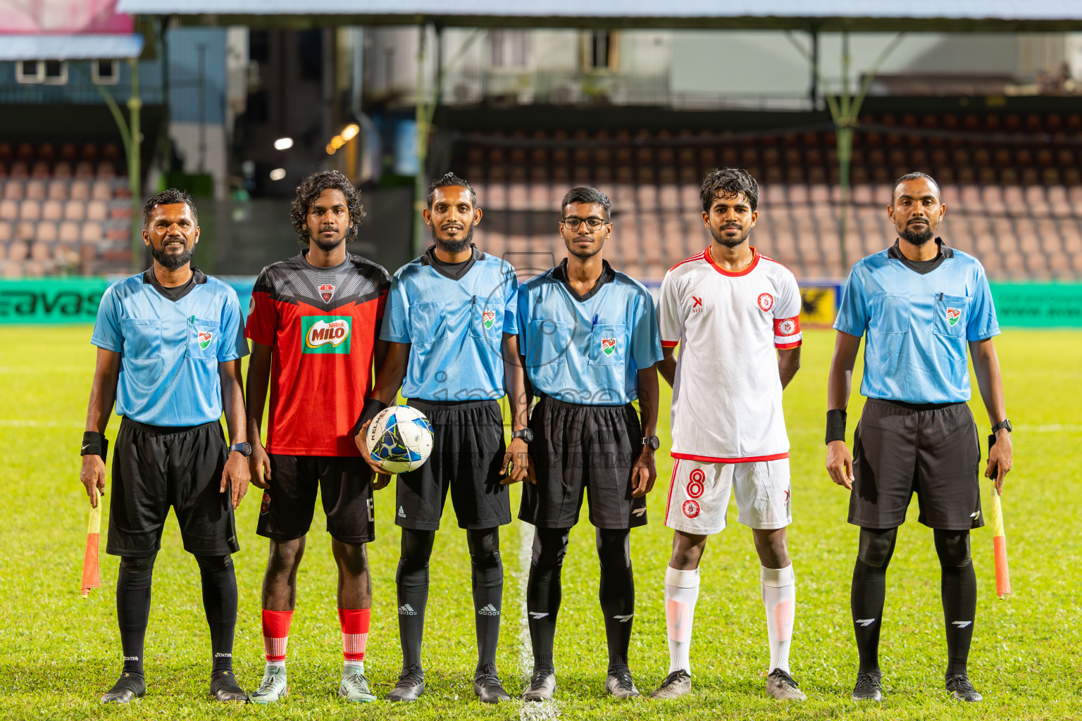 TC Sports Club vs Buru Sports Club in Under 19 Youth Championship 2024 was held at National Stadium in Male', Maldives on Wednesday, 12th June 2024. Photos: Mohamed Mahfooz Moosa / images.mv