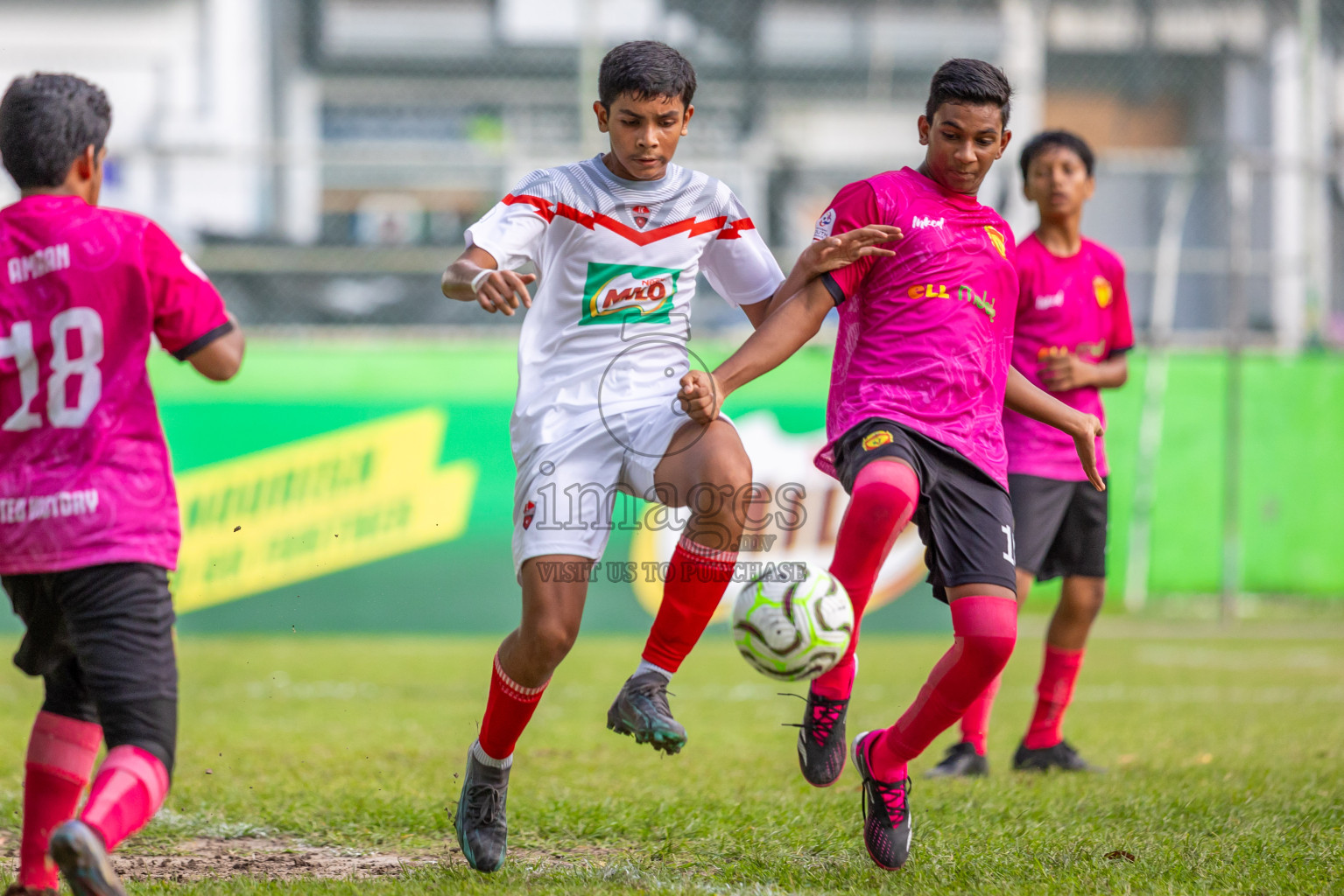 Dhivehi Youth League 2024 - Day 1. Matches held at Henveiru Stadium on 21st November 2024 , Thursday. Photos: Shuu Abdul Sattar/ Images.mv