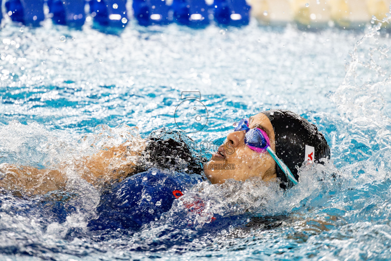 Day 5 of National Swimming Competition 2024 held in Hulhumale', Maldives on Tuesday, 17th December 2024. 
Photos: Hassan Simah / images.mv