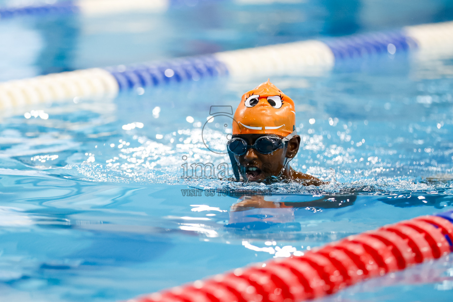Day 4 of BML 6th National Kids Swimming Kids Festival 2025 held in Hulhumale', Maldives on Thursday, 6th November 2024. 
Photos: Hassan Simah / images.mv