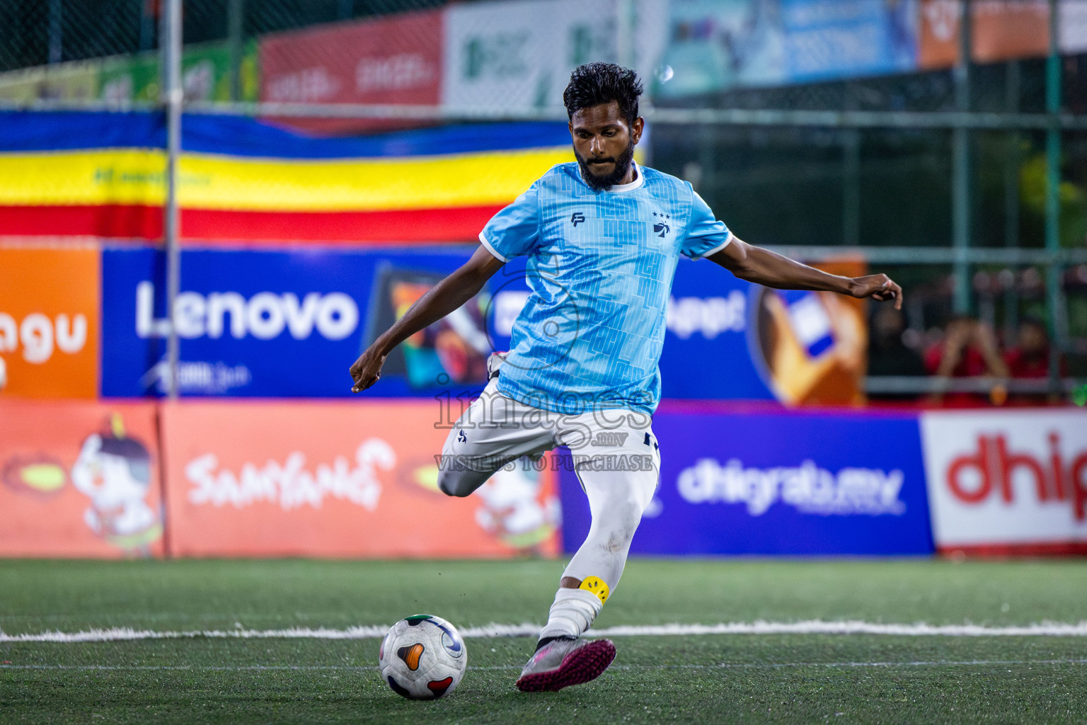 TEAM MACL vs STELCO RC in Quarter Finals of Club Maldives Cup 2024 held in Rehendi Futsal Ground, Hulhumale', Maldives on Wednesday, 9th October 2024. Photos: Nausham Waheed / images.mv