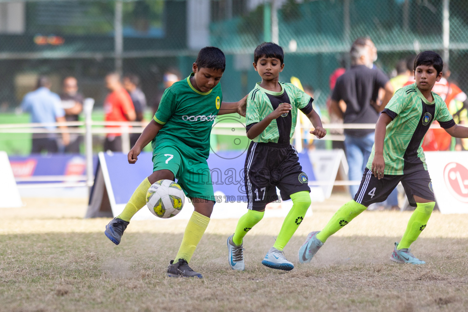 Day 2 of Kids7s Weekend 2025 was held on Friday, 23rd August 2025 in  Henveyru Stadium, Male', Maldives. 
Photos: Hassan Simah / images.mv