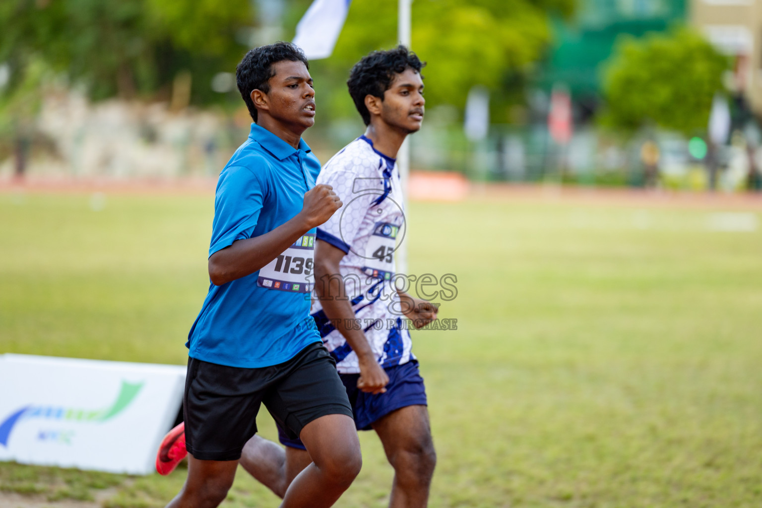 Day 2 of MWSC Interschool Athletics Championships 2024 held in Hulhumale Running Track, Hulhumale, Maldives on Sunday, 10th November 2024. 
Photos by: Hassan Simah / Images.mv