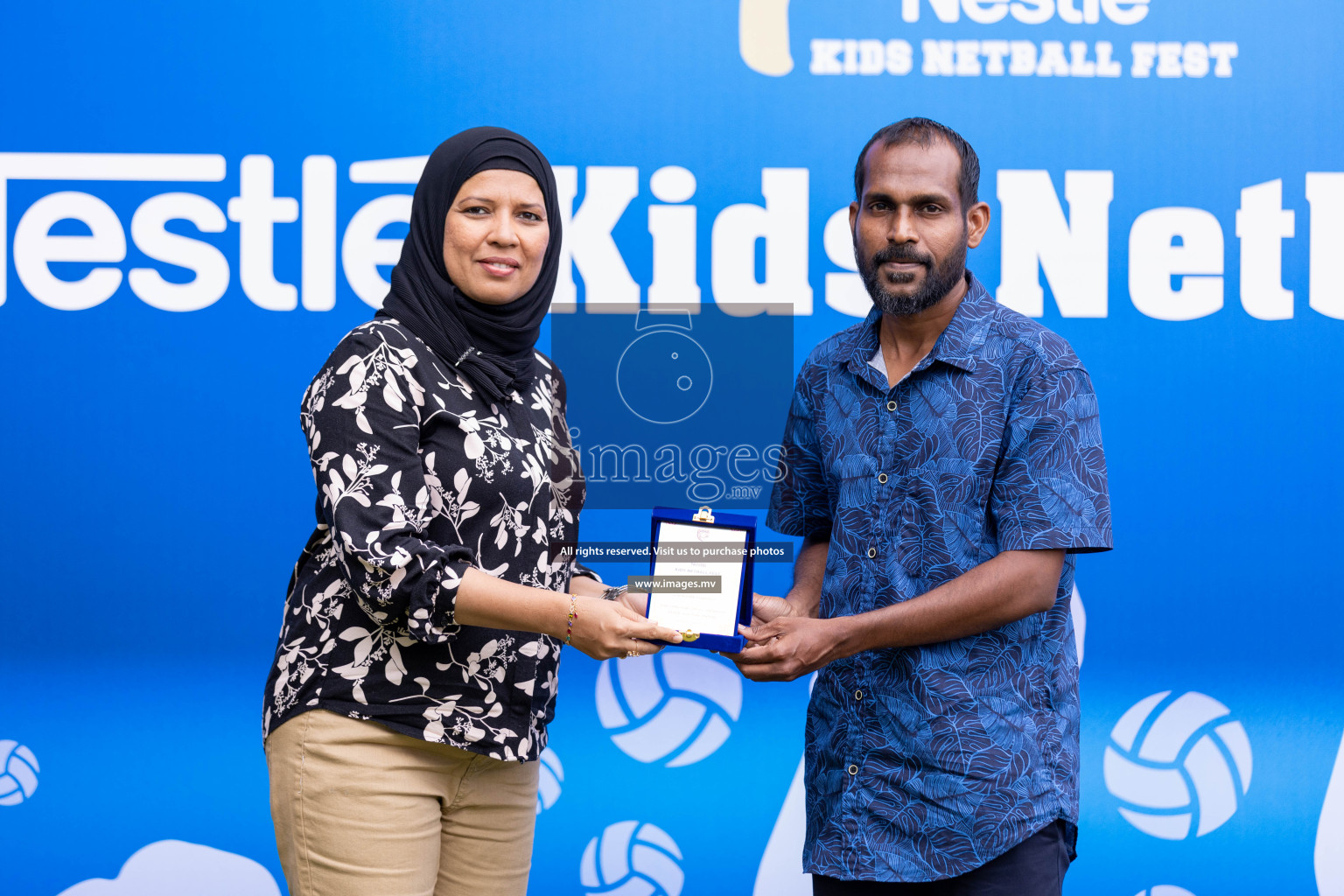 Day 2 of Nestle' Kids Netball Fiesta 2023 held in Henveyru Stadium, Male', Maldives on Thursday, 1st December 2023. Photos by Nausham Waheed / Images.mv