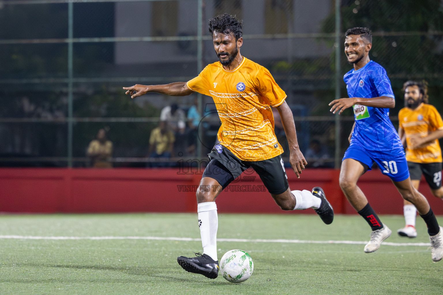 Police Club vs Club Male' City in Day 5 of Office League 2025 was held on Sunday, 20th April 2025 in Hulhumale', Maldives.
Photos: Ismail Thoriq / images.mv