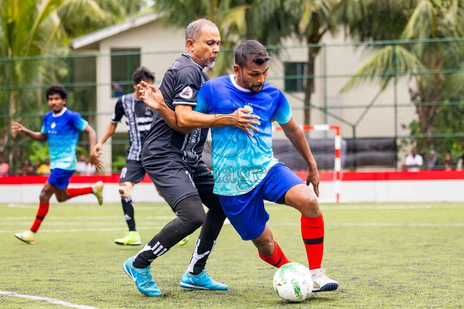 Iruveli vs Kandima in Day 5 of Resort League 2025 (Dhaalu Zone) was held on Monday, 19th May 2025 in Niyama Private island, Dhaalu Atoll, Maldives. Photos: Nausham Waheed / images.mv