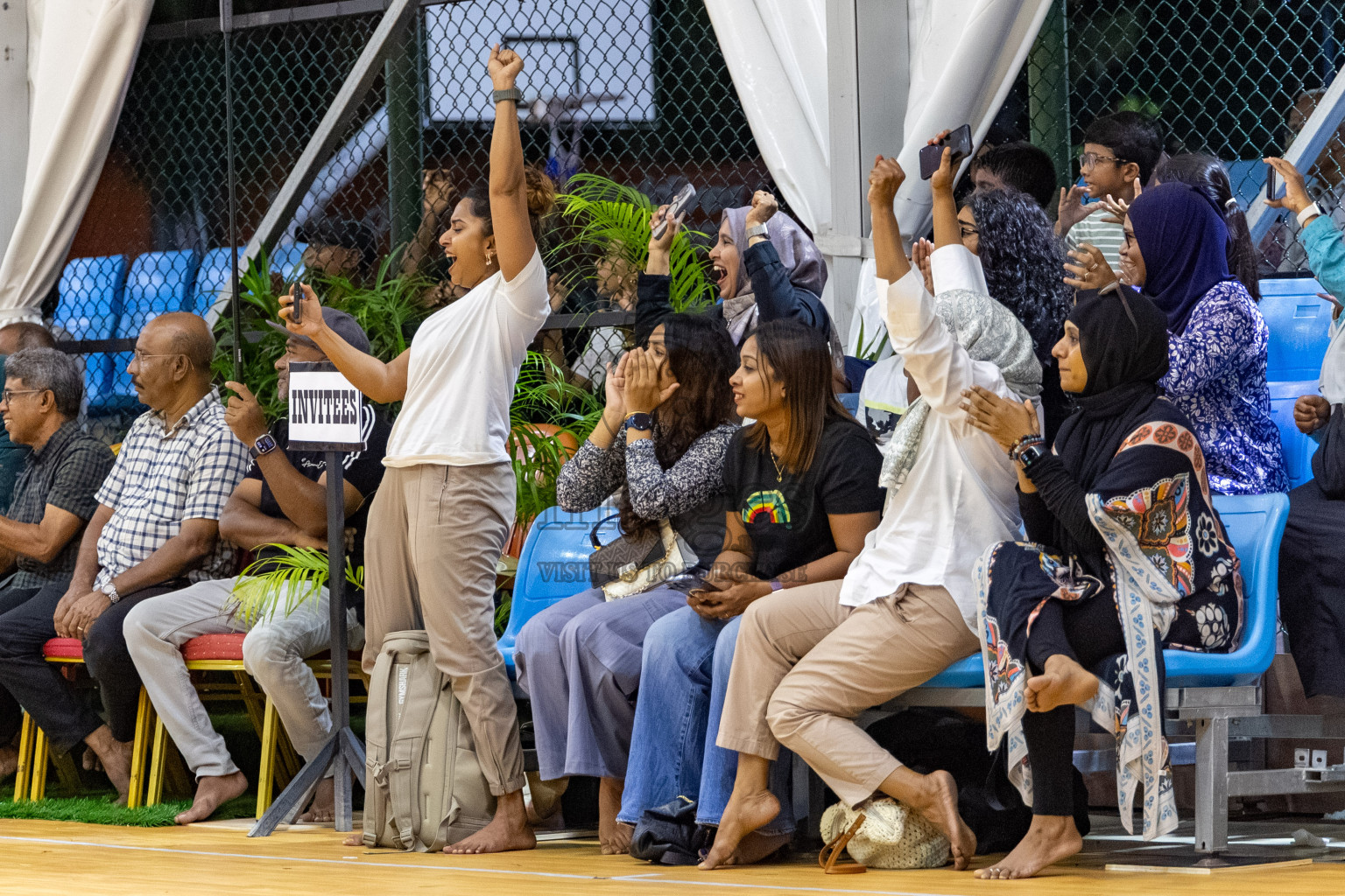 Day 3 of Milo 5 x 5 Junior Challenge 2025 - Basketball tournament held in Basketball Training Center, Male', Maldives on Saturday, 11th October 2025. 
Photos by:  Hassan Simah / Images.mv