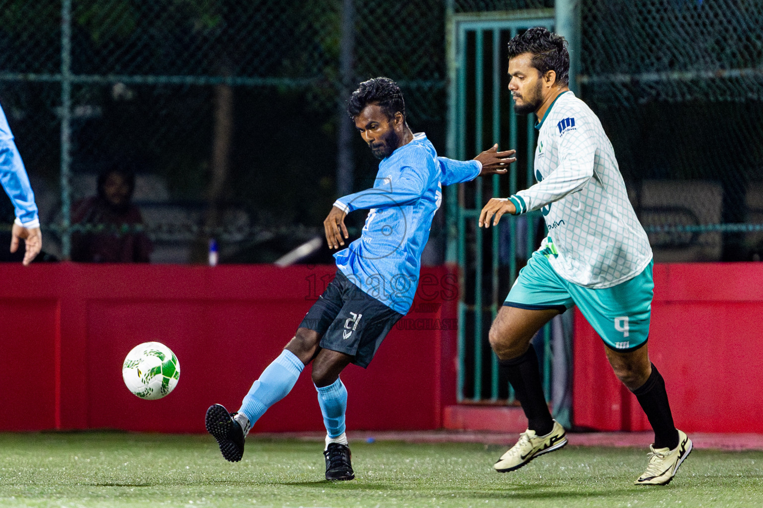 Dharumavantha vs Smatown FC in Day 1 of Office League 2025 was held on Wednesday, 16th April 2025 in Hulhumale', Maldives. Photos: Nausham Waheed / images.mv