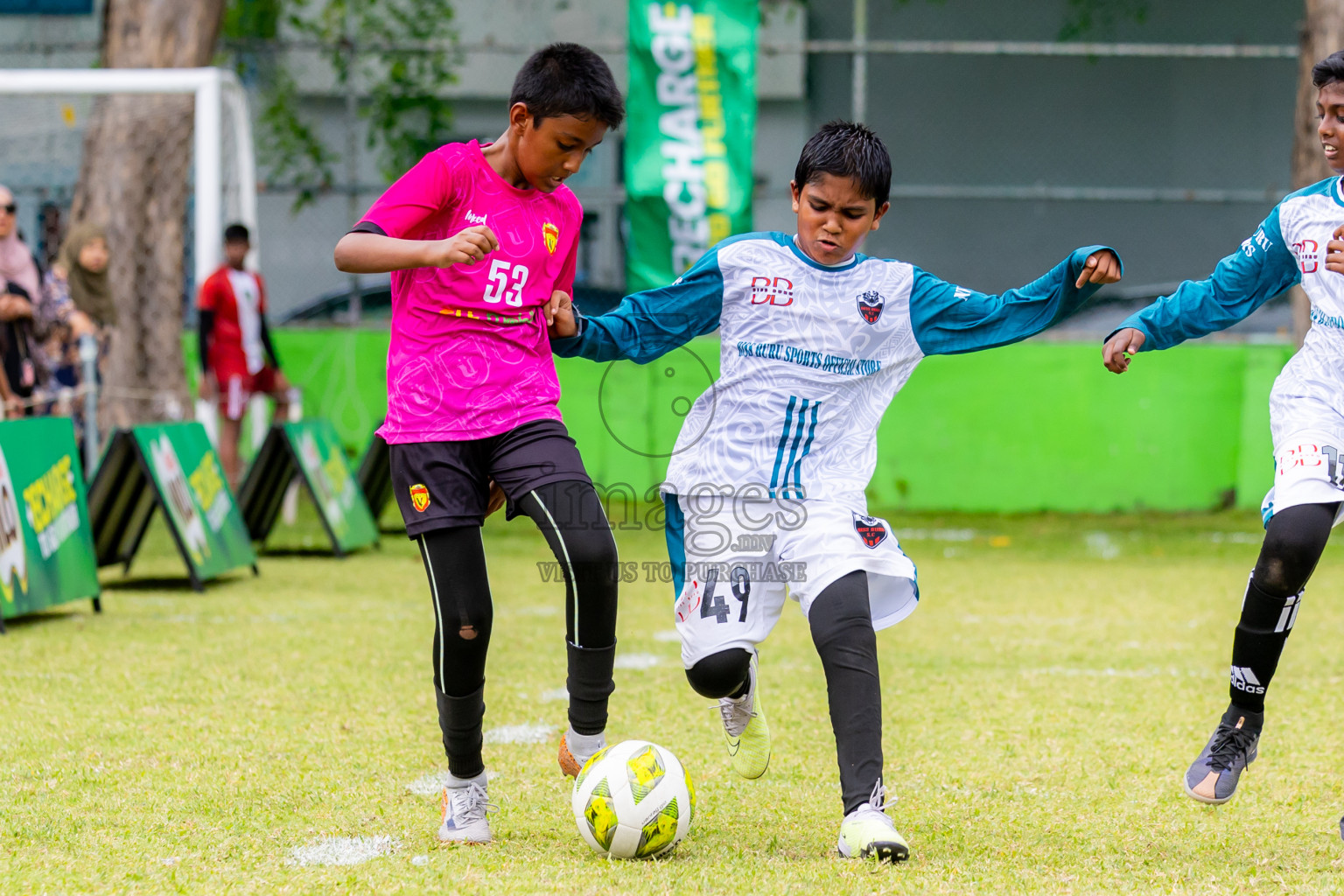 Day 1 of MILO Academy Championship 2025 (U-12) was held at Henveiru Stadium in Male', Maldives on Thursday, 1st May 2025. Photos: Nausham Waheed / images.mv
