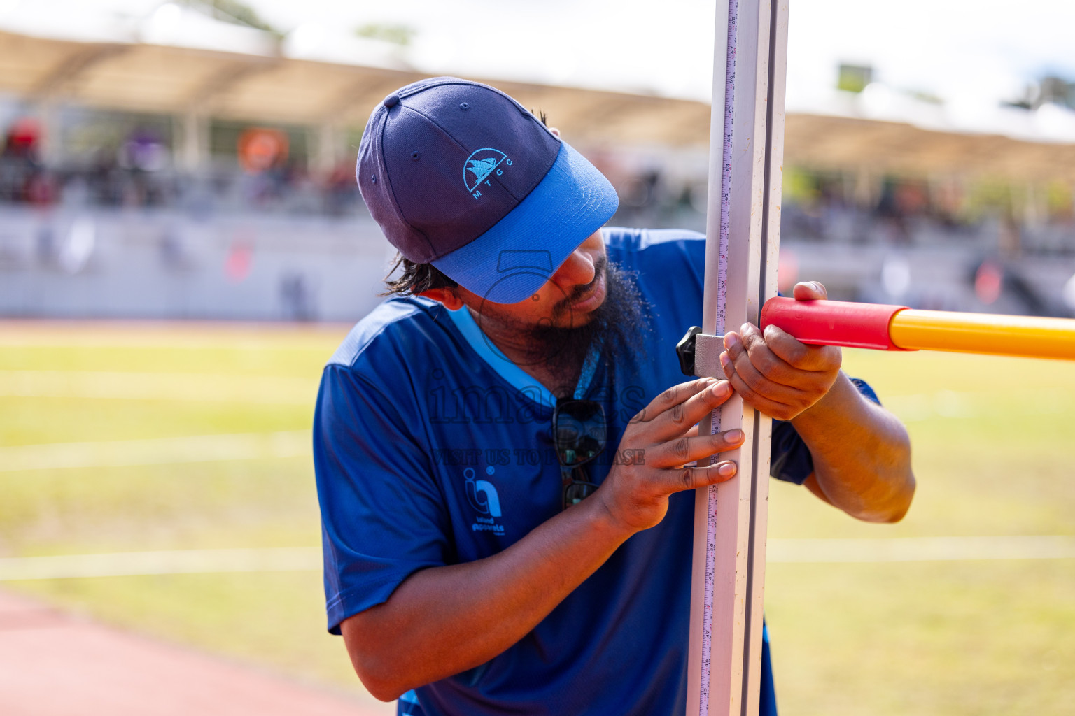 Day 2 of MWSC Interschool Athletics Championships 2024 held in Hulhumale Running Track, Hulhumale, Maldives on Sunday, 10th November 2024. 
Photos by:  Hassan Simah / Images.mv