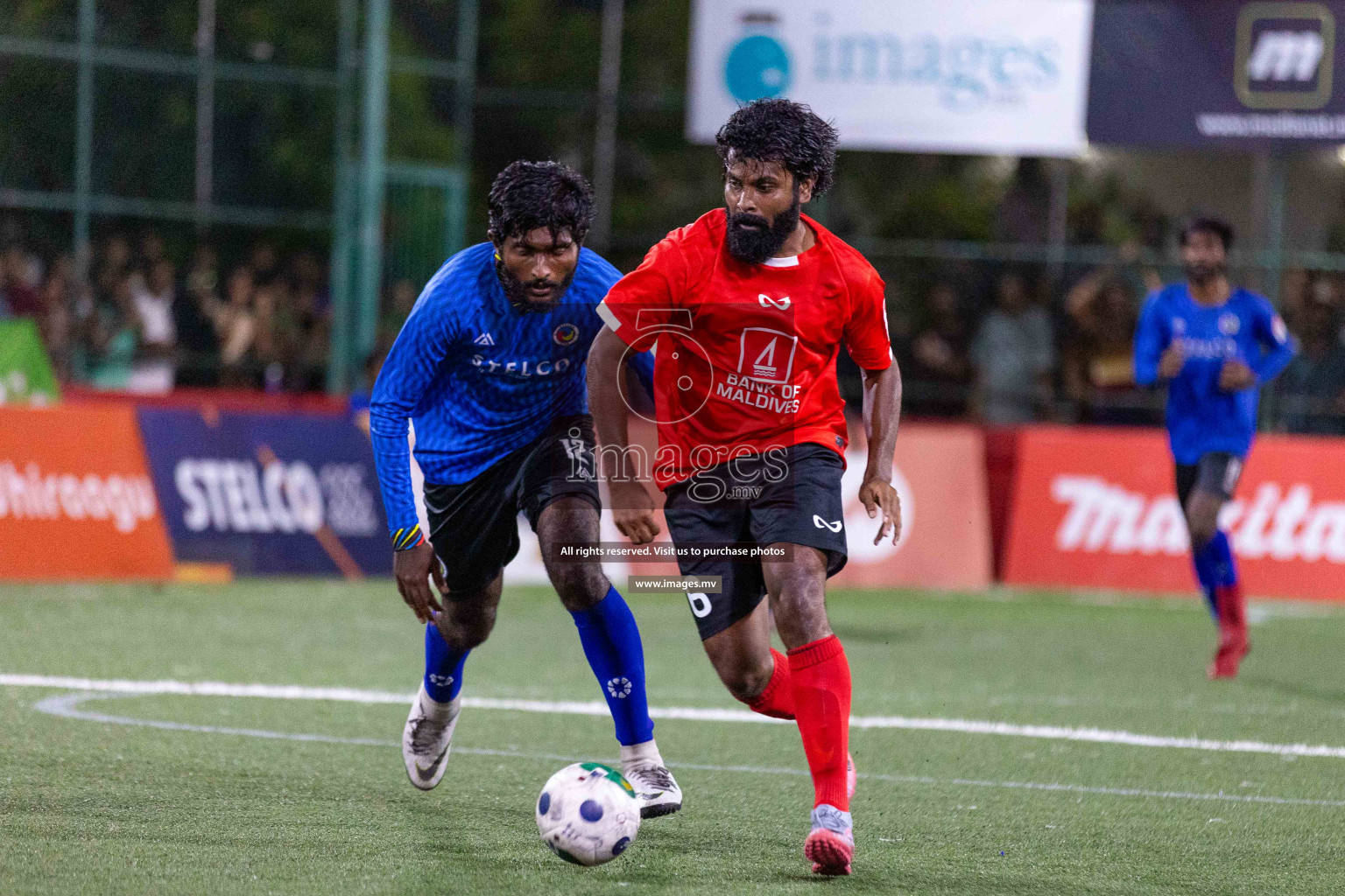 STELCO vs United BML in Quarter Final of Club Maldives Cup 2023 held in Hulhumale, Maldives, on Saturday, 12th August 2023Photos: Ismail Thoriq / images.mv