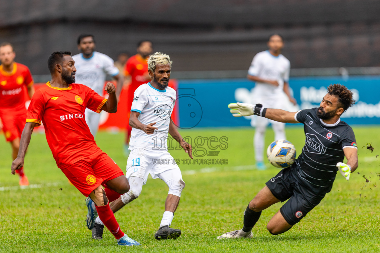 Victory SC vs Masodi SC in the Final of Second Division 2023 in Male' Maldives on Monday, 16th February 2023. Photos: Mohamed Mahfooz Moosa / images.mv