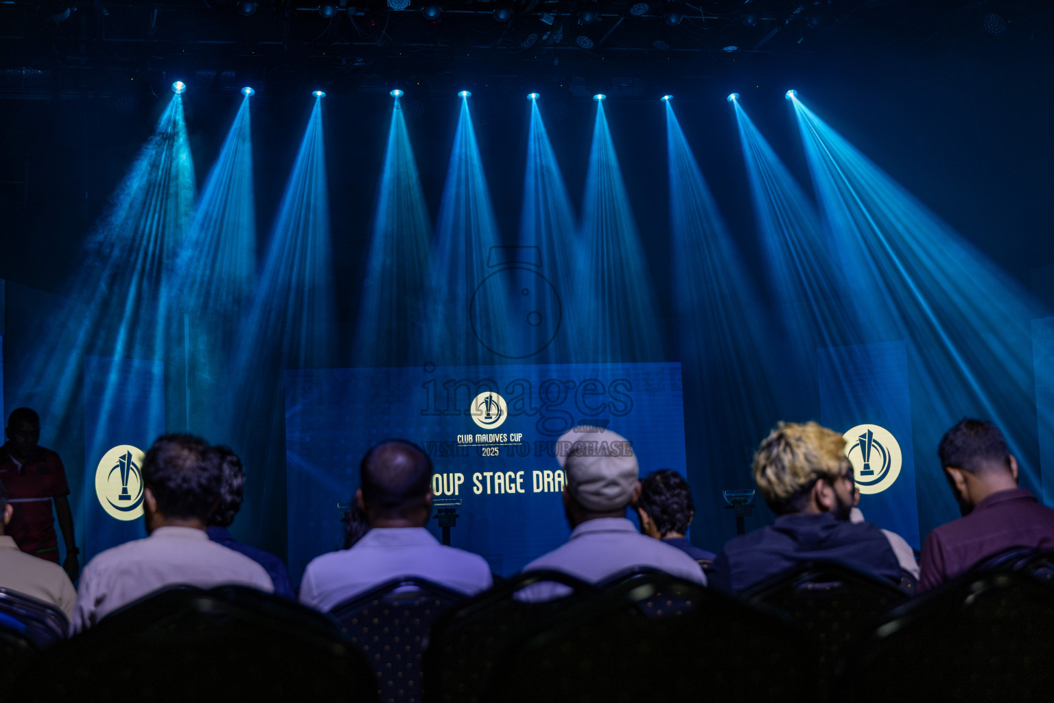 Draw for Club Maldives Cup 2025 was held on Friday, 12th September 2025 at PSM Studio. 
Photos: Ismail Thoriq/images.mv