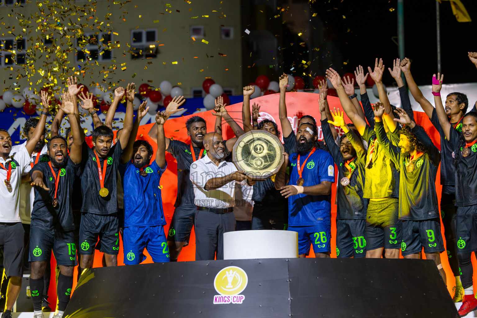 Road Recreation Club vs Club Combination SC Eydhafushi in Kings Cup Final of Club Maldives 2025 was held in Rehendhi Futsal Ground, Hulhumale', Maldives on Tuesday, 9th September 2025. Photos: Ismail Thoriq / images.mv