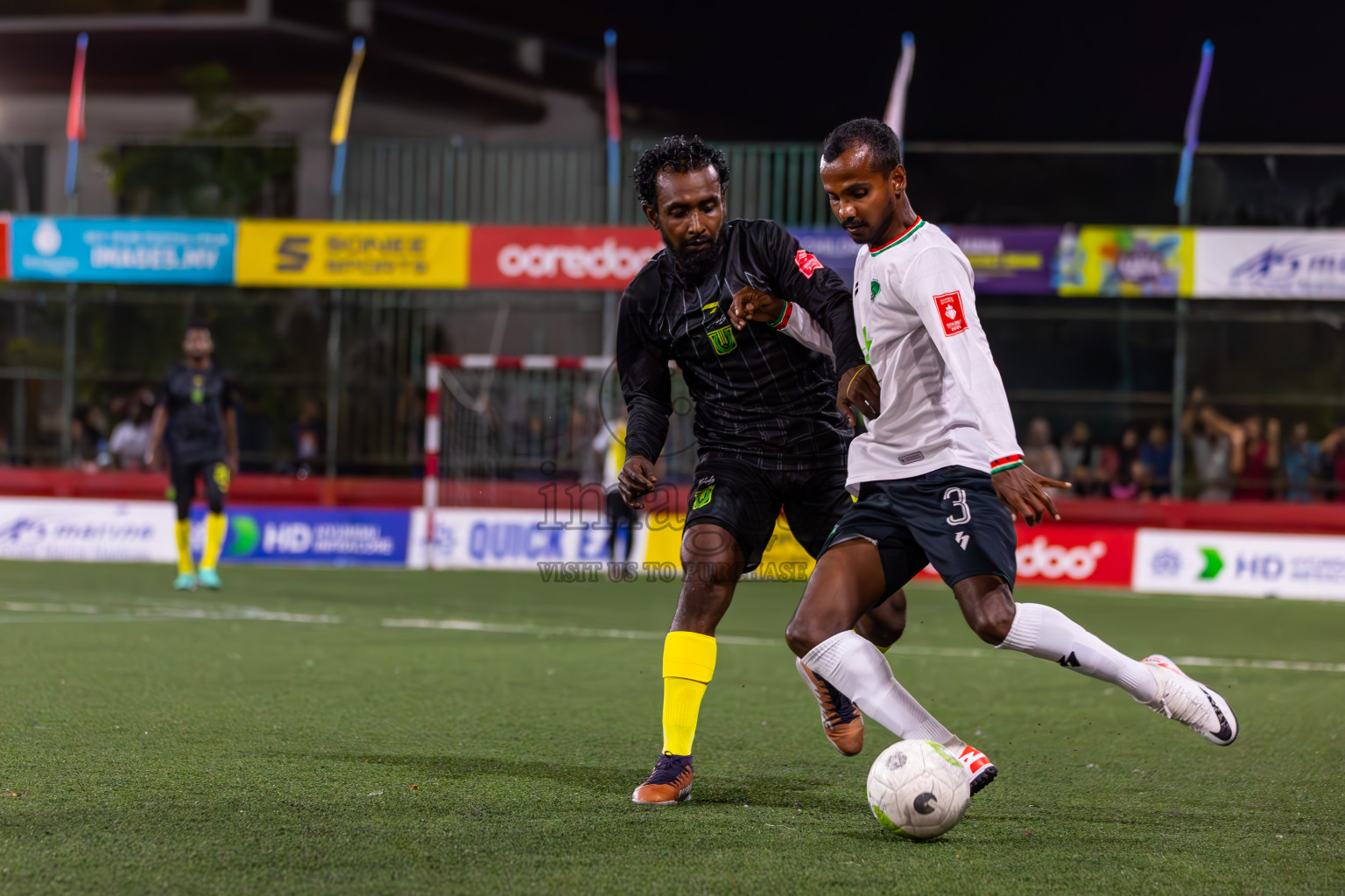 HDh Finey vs HDh Vaikaradhoo in Day 10 of Golden Futsal Challenge 2024 was held on Tuesday, 23rd January 2024, in Hulhumale', Maldives
Photos: Ismail Thoriq / images.mv