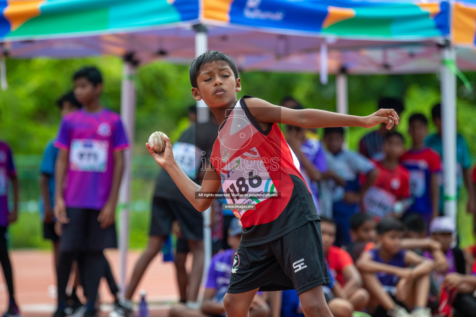 Day two of Inter School Athletics Championship 2023 was held at Hulhumale' Running Track at Hulhumale', Maldives on Sunday, 15th May 2023. Photos: Nausham Waheed / images.mv