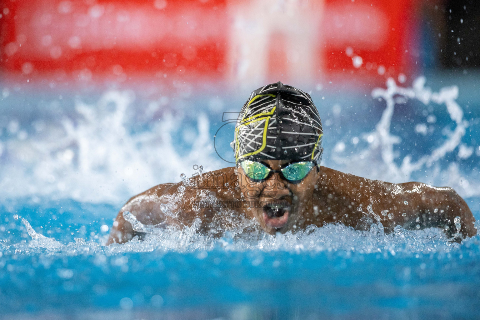 Day 1 of 20th Inter-school Swimming Competition 2024 held in Hulhumale', Maldives on Saturday, 12th October 2024. Photos: Ismail Thoriq / images.mv