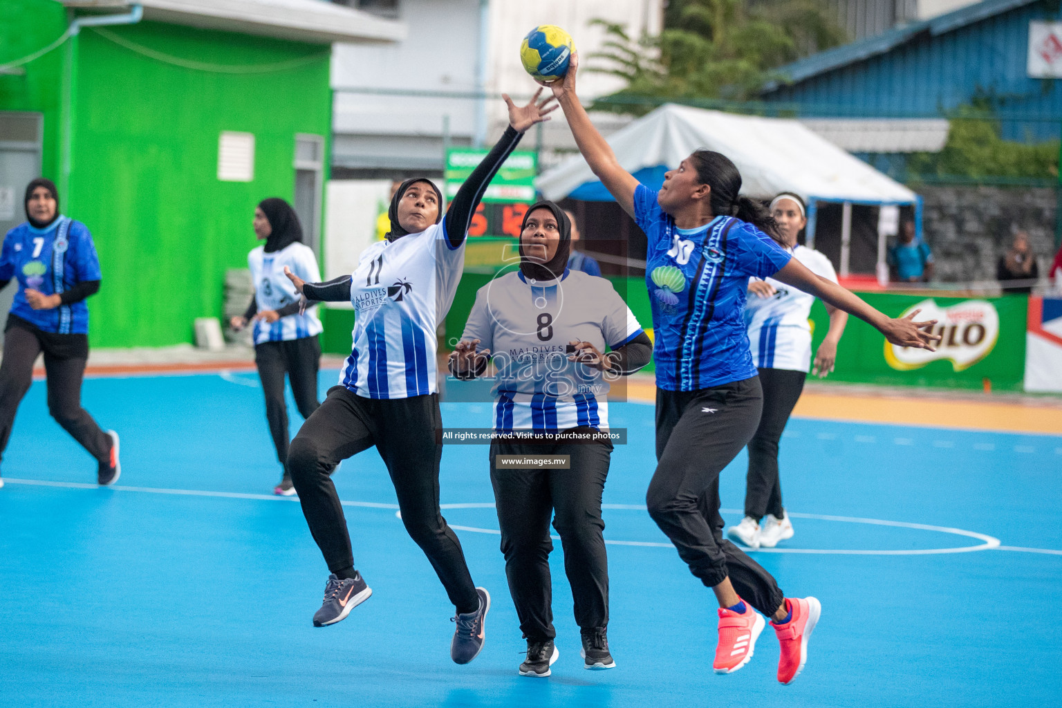 Final of Milo 6th Inter Office Handball Tournament 2022 - Photos by Nausham Waheed & Hassan Simah