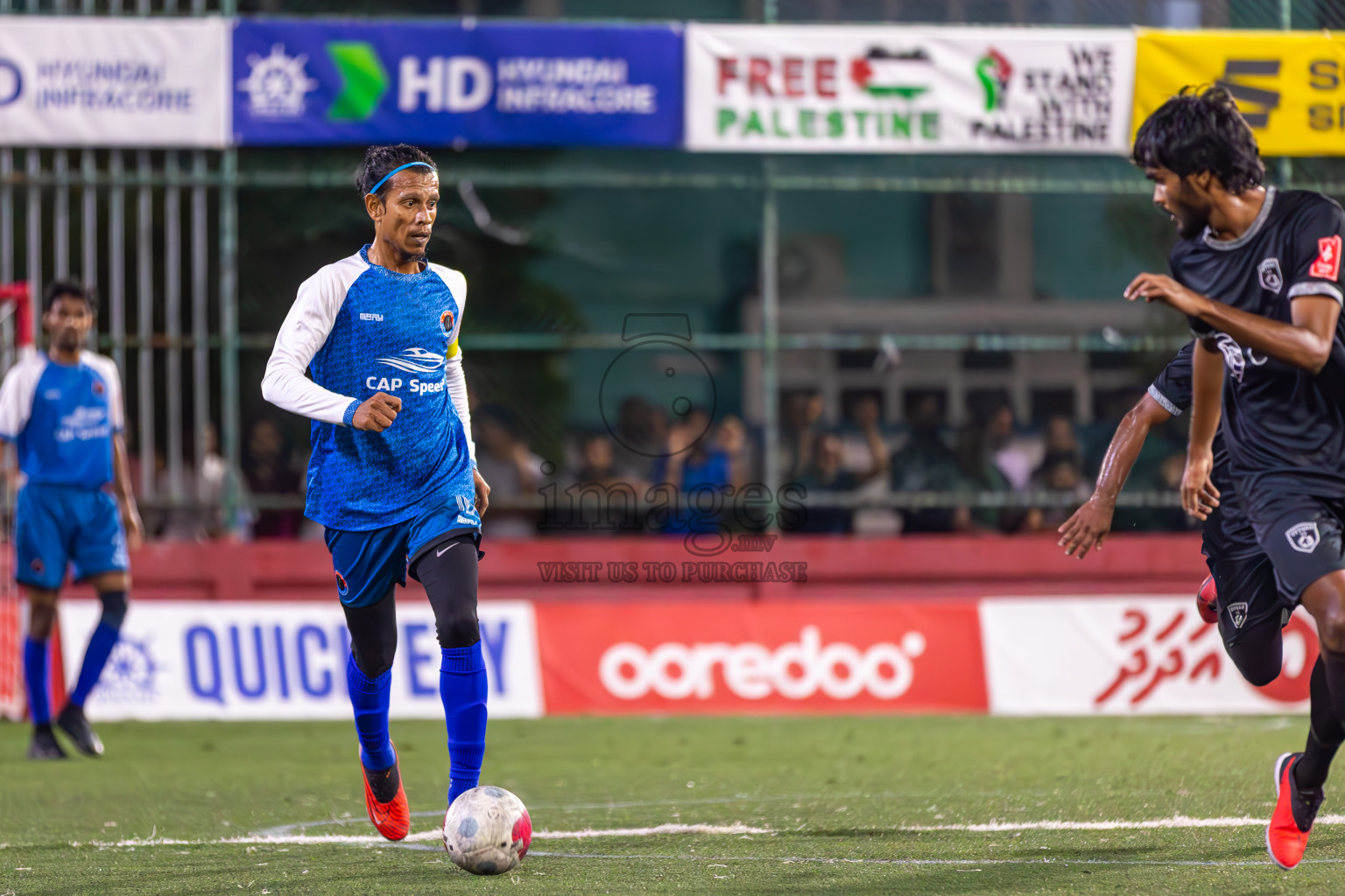 M Veyvah vs M Mulah in Day 22 of Golden Futsal Challenge 2024 was held on Monday , 5th February 2024 in Hulhumale', Maldives
Photos: Ismail Thoriq / images.mv