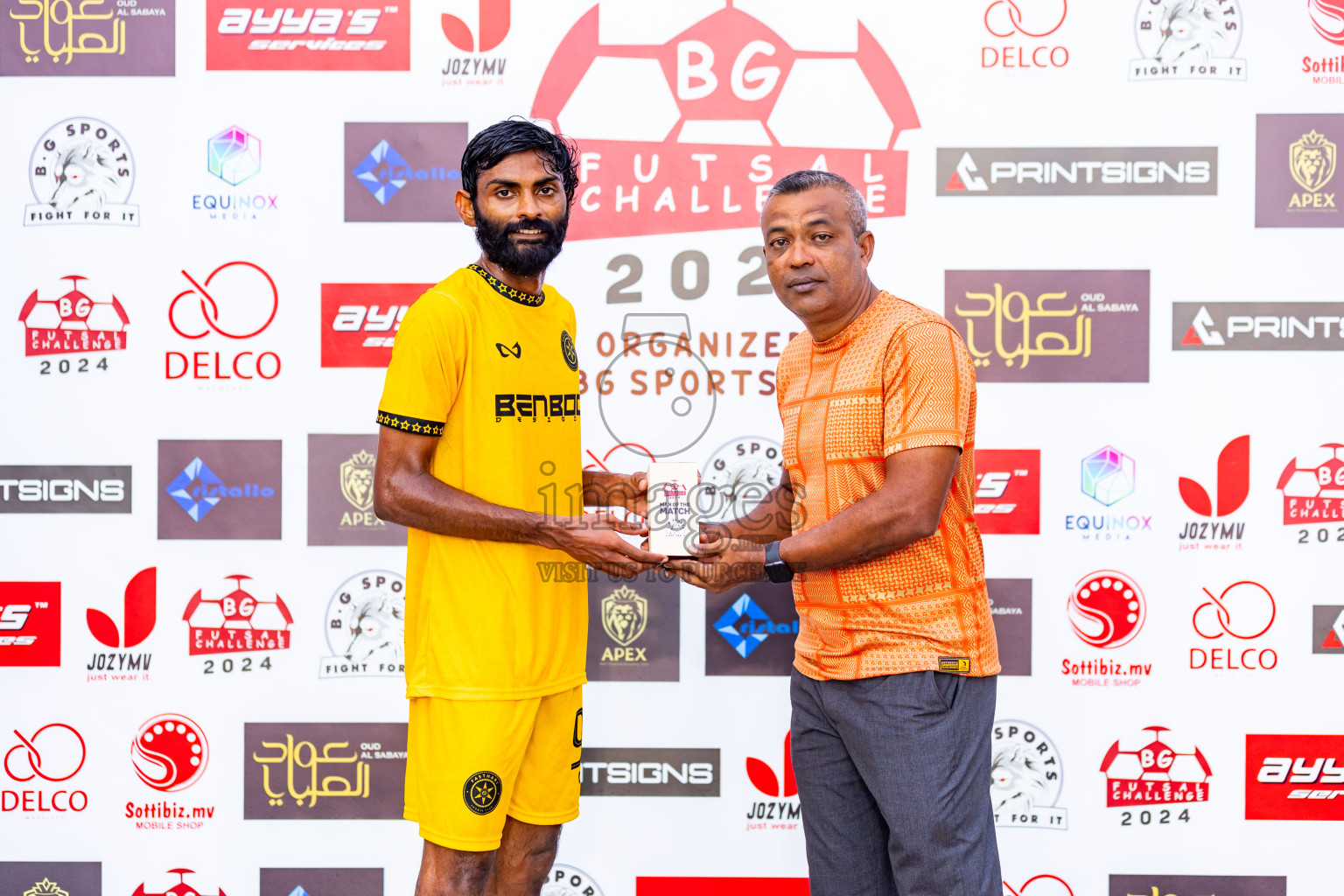 Bretheren SC vs Fasthari SC in Day 6 of BG Futsal Challenge 2024 was held on Sunday, 17th March 2024, in Male', Maldives Photos: Nausham Waheed / images.mv